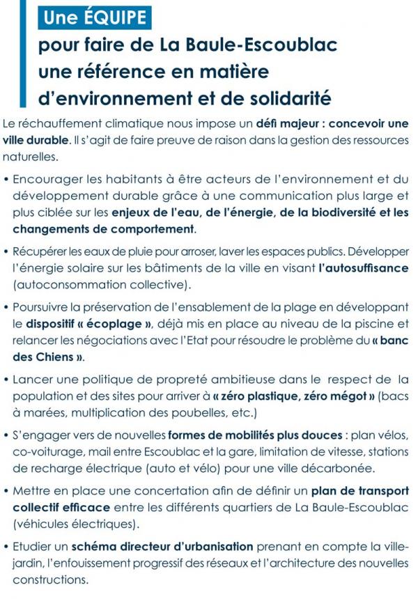Xavier de Zuchowicz développe son programme pour La Baule #Municipales2020