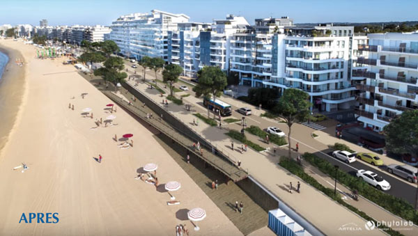 La Baule : les premières images de la future esplanade