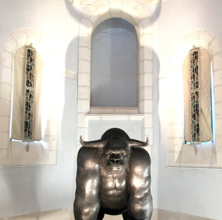 La Baule : Une très belle exposition de Mauro Corda Chapelle Sainte Anne