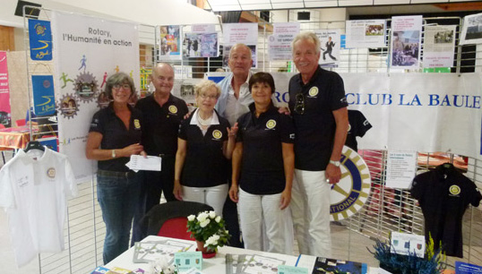 L'équipe du Rotary Club