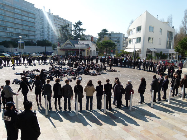 Lenterrement du collège Sainte-Marie La Baule
