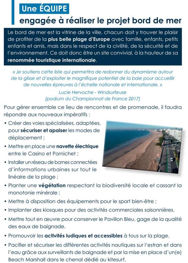 Xavier de Zuchowicz développe son programme pour La Baule #Municipales2020