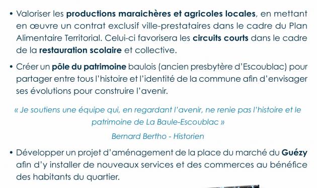 Xavier de Zuchowicz développe son programme pour La Baule #Municipales2020