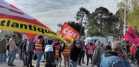 La Baule : la ministre Olivia Grégoire accueillie par un concert de casseroles