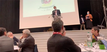 Soirée de gala avec respect gestes barrière
