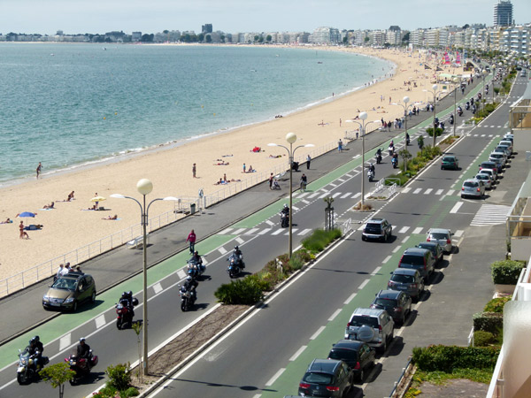 La Baule 380 motards sur le remblai pour la 7e édition de « Cap Moto »