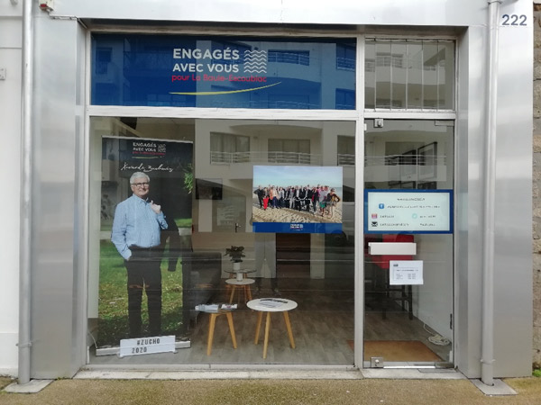 La Baule : Xavier de Zuchowicz a ouvert sa permanence électorale
