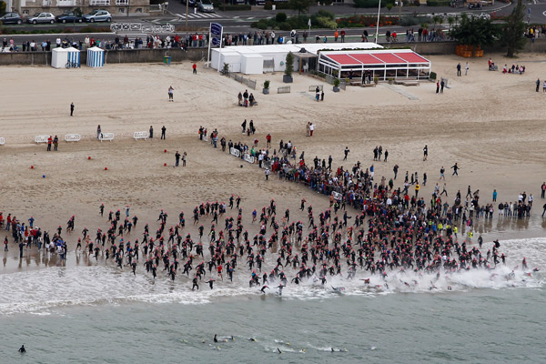 La Baule Une 24e édition pluvieuse, mais heureuse  Triathlon-Audencia