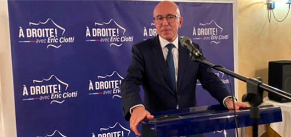 Eric Ciotti sera à La Baule le 12 novembre présidentielle 2022 LR  Congrès