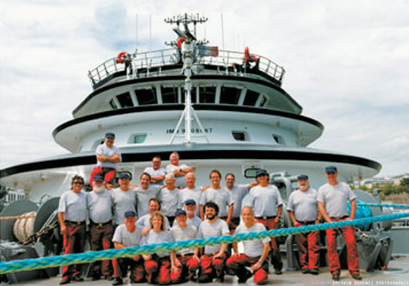 Le groupe vocal «Les Marins d'Iroise » se produira à La Baule  Photo Sylvain Bodenez