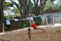 Le Country Barrière possède depuis deux ans son court de beach tennis