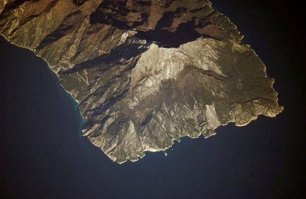 Le Mont Athos Grèce Photo Nasa