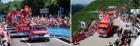 Tour de France 4e étape La Baule  Sarzeau des Baulois dans la caravane