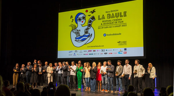 Palmarès  du Festival de Cinéma et de Musique de Film de la Baule