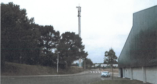 Le projet de pylône