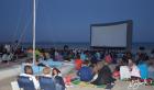 La Baule : Séance de cinéma sur la plage août 2018