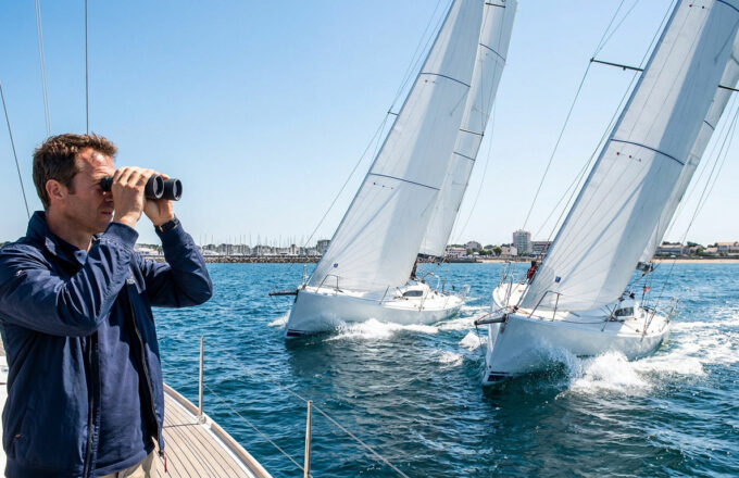 Olivier Brumeau : la voix du Match Racing à Pornichet