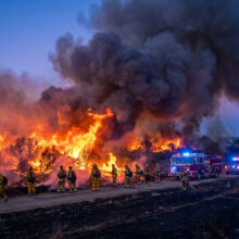 Incendie à Trignac : 20 hectares ravagés et quartiers évacués