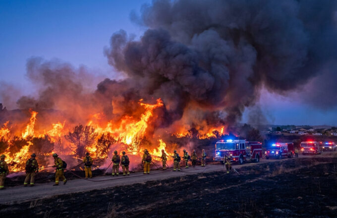 Incendie à Trignac : 20 hectares ravagés et quartiers évacués